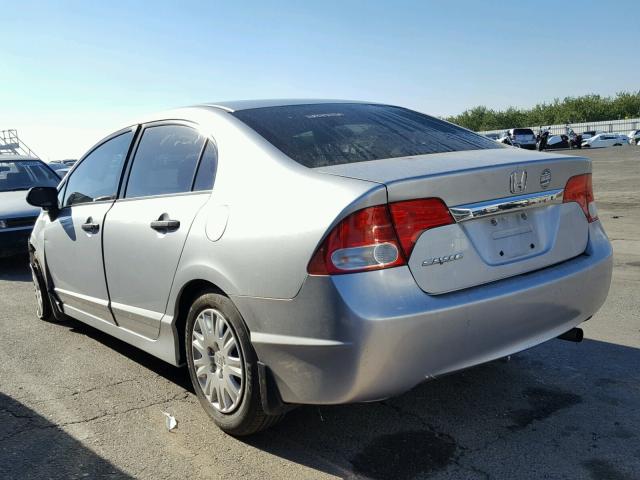 2HGFA1F31BH526264 - 2011 HONDA CIVIC VP SILVER photo 3