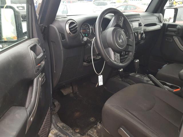 1C4AJWAG1GL243289 - 2016 JEEP WRANGLER S GRAY photo 9