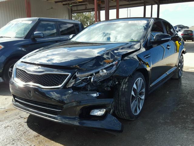 5XXGR4A75FG476016 - 2015 KIA OPTIMA SX BLACK photo 2