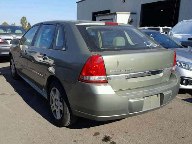 1G1ZT63826F154761 - 2006 CHEVROLET MALIBU MAX მწვანე ფოტო 3