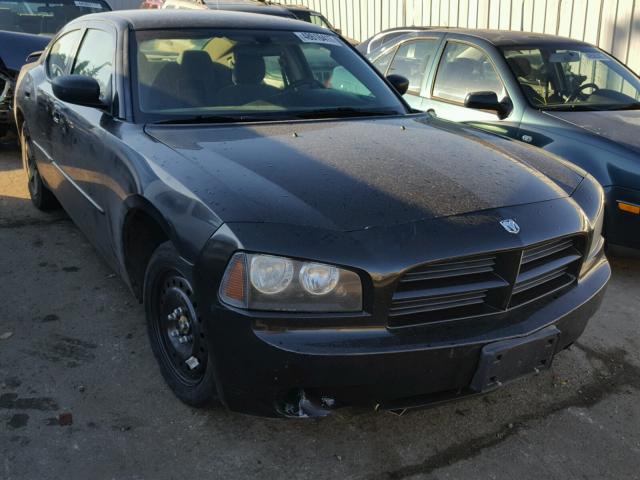 2B3KA43R16H190887 - 2006 DODGE CHARGER SE BLACK photo 1