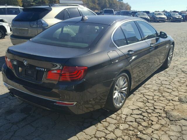 WBA5A5C58FD515527 - 2015 BMW 528 I BROWN photo 4