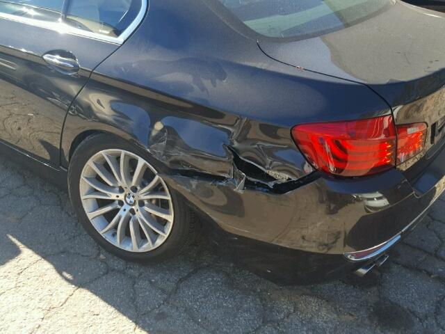 WBA5A5C58FD515527 - 2015 BMW 528 I BROWN photo 9