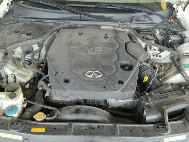 JNKCV51E94M109379 - 2004 INFINITI G35 WHITE photo 7