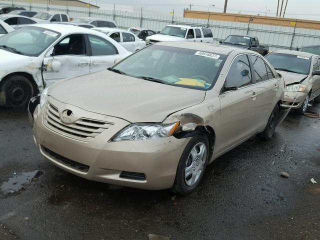 4T1BE46K37U506088 - 2007 TOYOTA CAMRY NEW GOLD photo 2