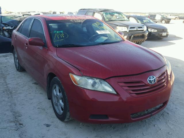 JTNBE46K673000146 - 2007 TOYOTA CAMRY NEW RED photo 1