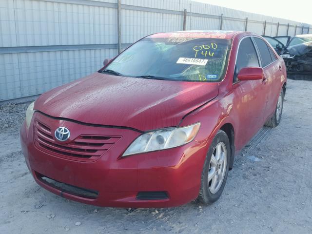 JTNBE46K673000146 - 2007 TOYOTA CAMRY NEW RED photo 2