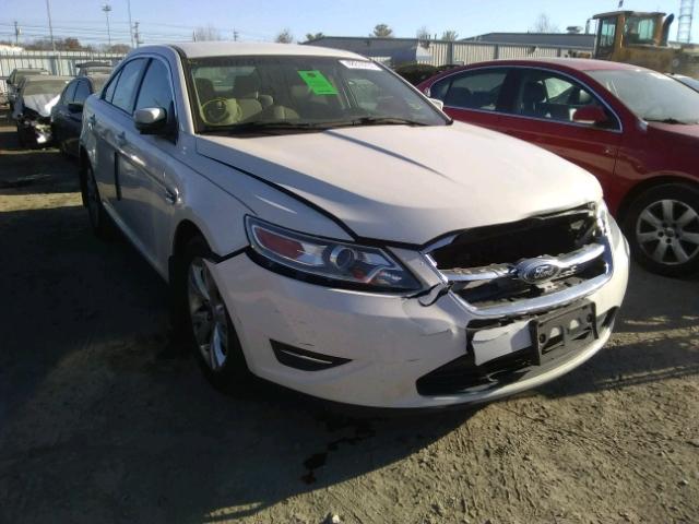 1FAHP2EWXCG139478 - 2012 FORD TAURUS SEL WHITE photo 1