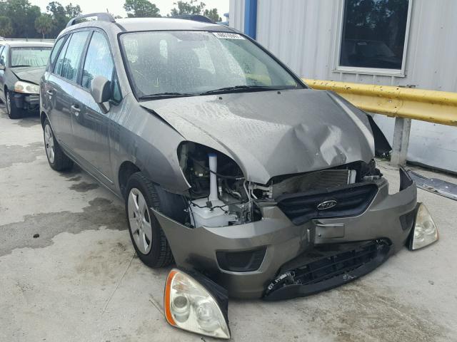 KNAFG528297260715 - 2009 KIA RONDO BASE GRAY photo 1