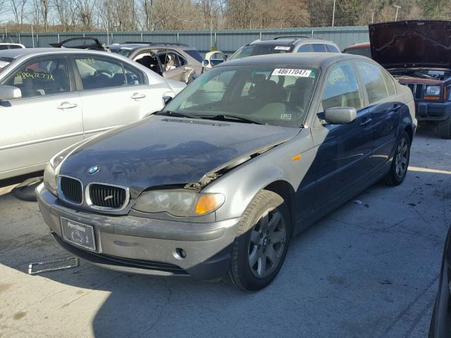 WBAEU33402PF70407 - 2002 BMW 325 XI GRAY photo 2