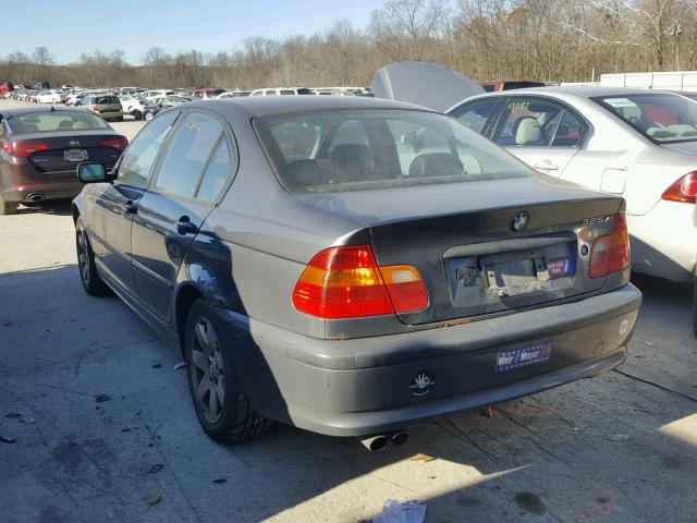 WBAEU33402PF70407 - 2002 BMW 325 XI GRAY photo 3