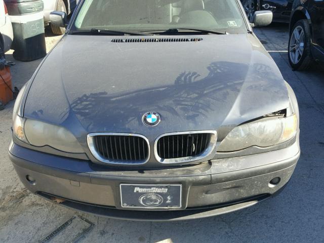 WBAEU33402PF70407 - 2002 BMW 325 XI GRAY photo 7