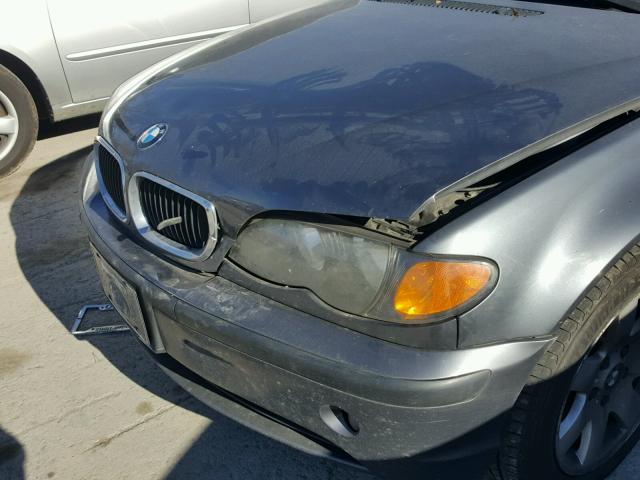 WBAEU33402PF70407 - 2002 BMW 325 XI GRAY photo 9