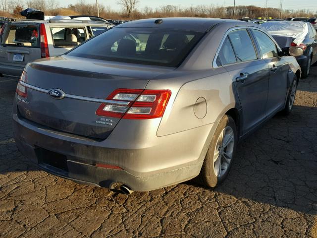 1FAHP2E86DG136077 - 2013 FORD TAURUS SEL GRAY photo 4