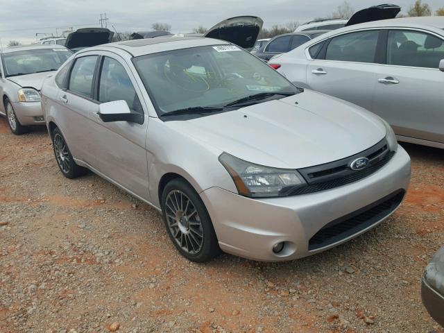 1FAHP3GN4BW153391 - 2011 FORD FOCUS SES SILVER photo 1