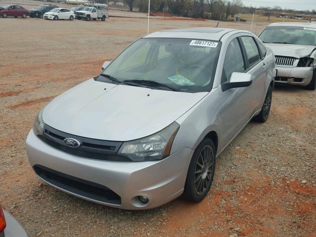 1FAHP3GN4BW153391 - 2011 FORD FOCUS SES SILVER photo 2