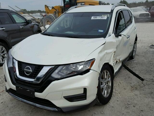 5N1AT2MTXHC883185 - 2017 NISSAN ROGUE S WHITE photo 2