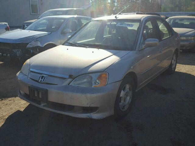 JHMES96643S002700 - 2003 HONDA CIVIC HYBR TAN photo 2