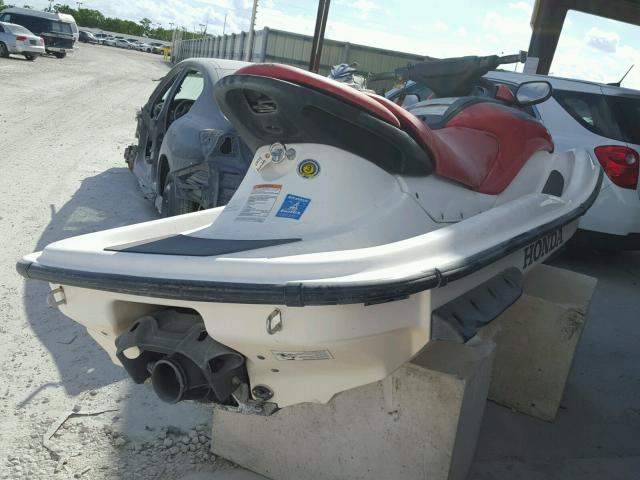 HPSB2106C707 - 2007 HONDA JET SKI RED photo 4