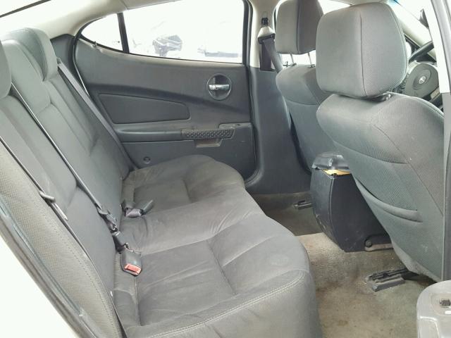 2G2WP522041311931 - 2004 PONTIAC GRAND PRIX WHITE photo 6