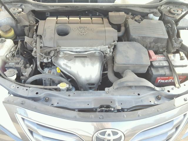 4T1BF3EK6AU106462 - 2010 TOYOTA CAMRY BASE GRAY photo 7