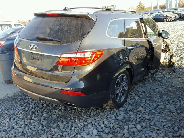 KM8SN4HF9DU029646 - 2013 HYUNDAI SANTA FE G GREEN photo 4