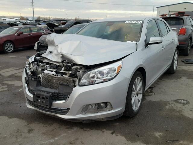 1G11F5SL0FF343882 - 2015 CHEVROLET MALIBU LTZ SILVER photo 2