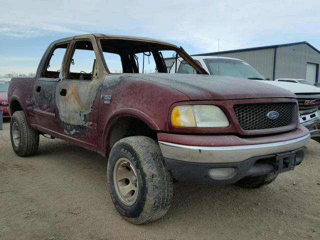 PARTS0NLY7847 - 2003 FORD F150 SUPER MAROON photo 1