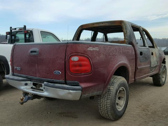 PARTS0NLY7847 - 2003 FORD F150 SUPER MAROON photo 4