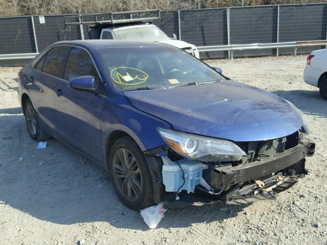 4T1BF1FK5GU605040 - 2016 TOYOTA CAMRY LE 蓝色 照片 1