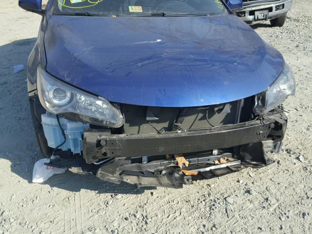 4T1BF1FK5GU605040 - 2016 TOYOTA CAMRY LE 蓝色 照片 9