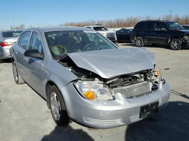 1G1AK55F967713030 - 2006 CHEVROLET COBALT LS SILVER photo 1