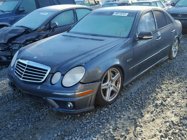 WDBUF77X68B206952 - 2008 MERCEDES-BENZ E 63 AMG GRAY photo 9