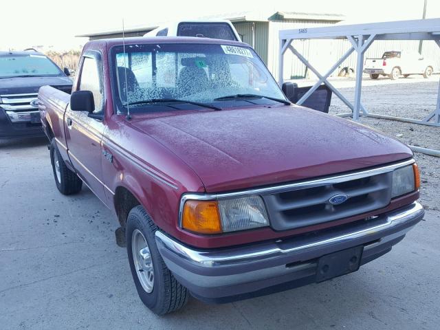 1FTCR10A5VTA36337 - 1997 FORD RANGER RED photo 1