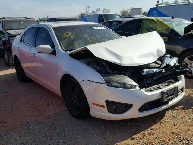 3FAHP0HA3AR210997 - 2010 FORD FUSION SE WHITE photo 1