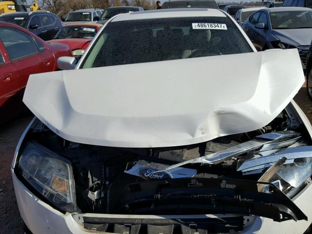 3FAHP0HA3AR210997 - 2010 FORD FUSION SE WHITE photo 7