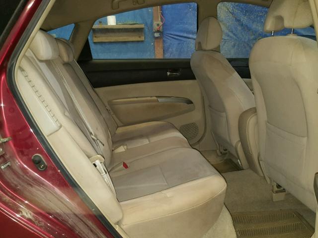 JTDKB22U540020376 - 2004 TOYOTA PRIUS 栗色 照片 6