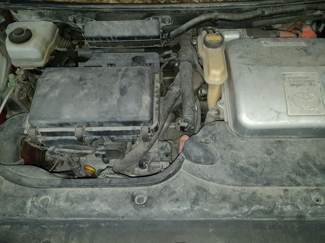 JTDKB22U540020376 - 2004 TOYOTA PRIUS 栗色 照片 7