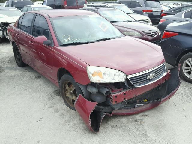 1G1ZT58F47F121179 - 2007 CHEVROLET MALIBU LT RED photo 1