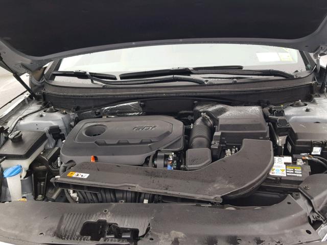 5NPE34AF8HH568244 - 2017 HYUNDAI SONATA SPO GRAY photo 7