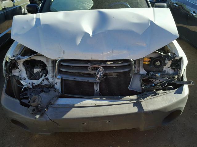 JF1SG63624H700056 - 2004 SUBARU FORESTER 2 WHITE photo 7