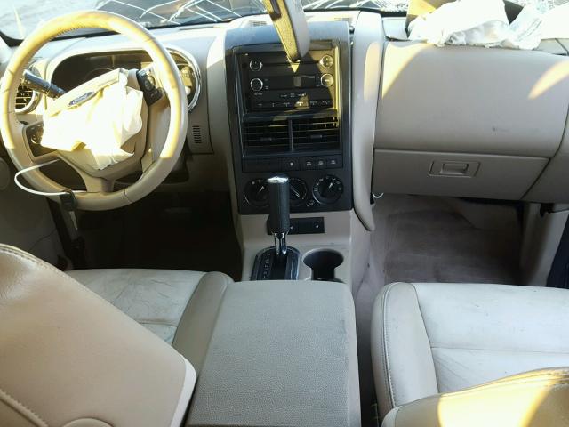 1FMEU73859UA39558 - 2009 FORD EXPLORER X BLUE photo 9