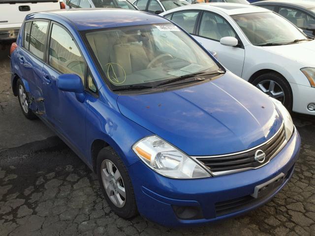 3N1BC1CP3CK805635 - 2012 NISSAN VERSA S BLUE photo 1