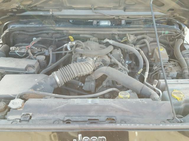 1J4BA3H14BL640390 - 2011 JEEP WRANGLER U BLACK photo 7