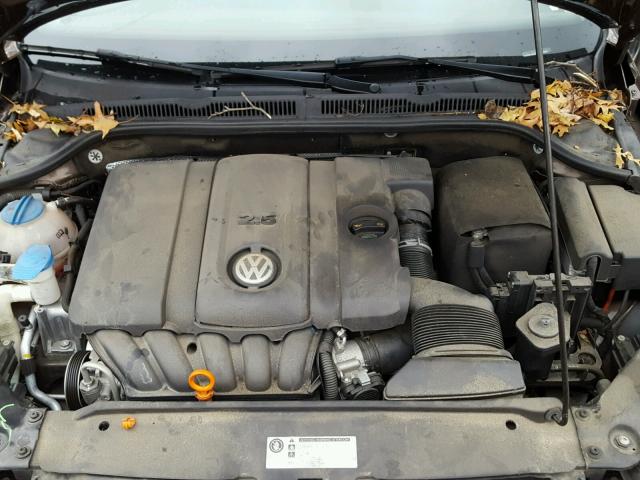 3VWDZ7AJ1BM321680 - 2011 VOLKSWAGEN JETTA SE 棕色 照片 7