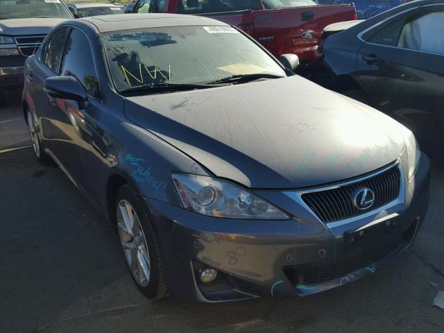 JTHBF5C22D5189274 - 2013 LEXUS IS 250 GREEN photo 1