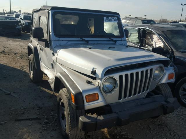 1J4FA39S05P333370 - 2005 JEEP WRANGLER X SILVER photo 1