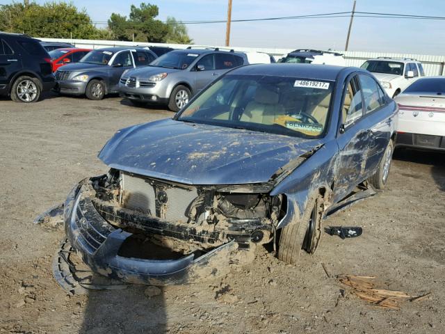 5NPET4AC6AH645317 - 2010 HYUNDAI SONATA GLS BLUE photo 2