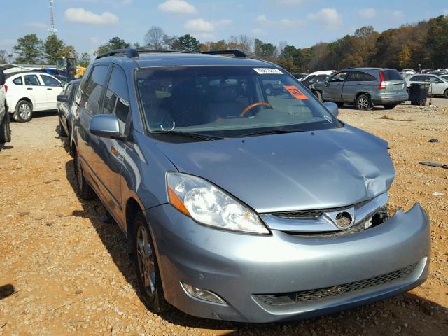 5TDZA22C26S540995 - 2006 TOYOTA SIENNA XLE BLUE photo 1