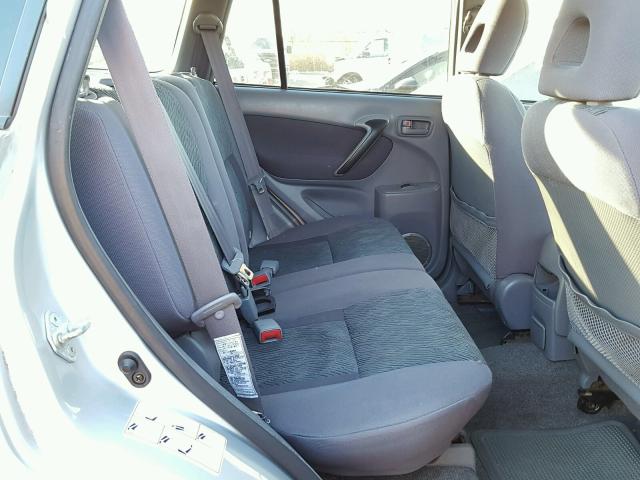 JTEGH20V020065721 - 2002 TOYOTA RAV4 SILVER photo 6